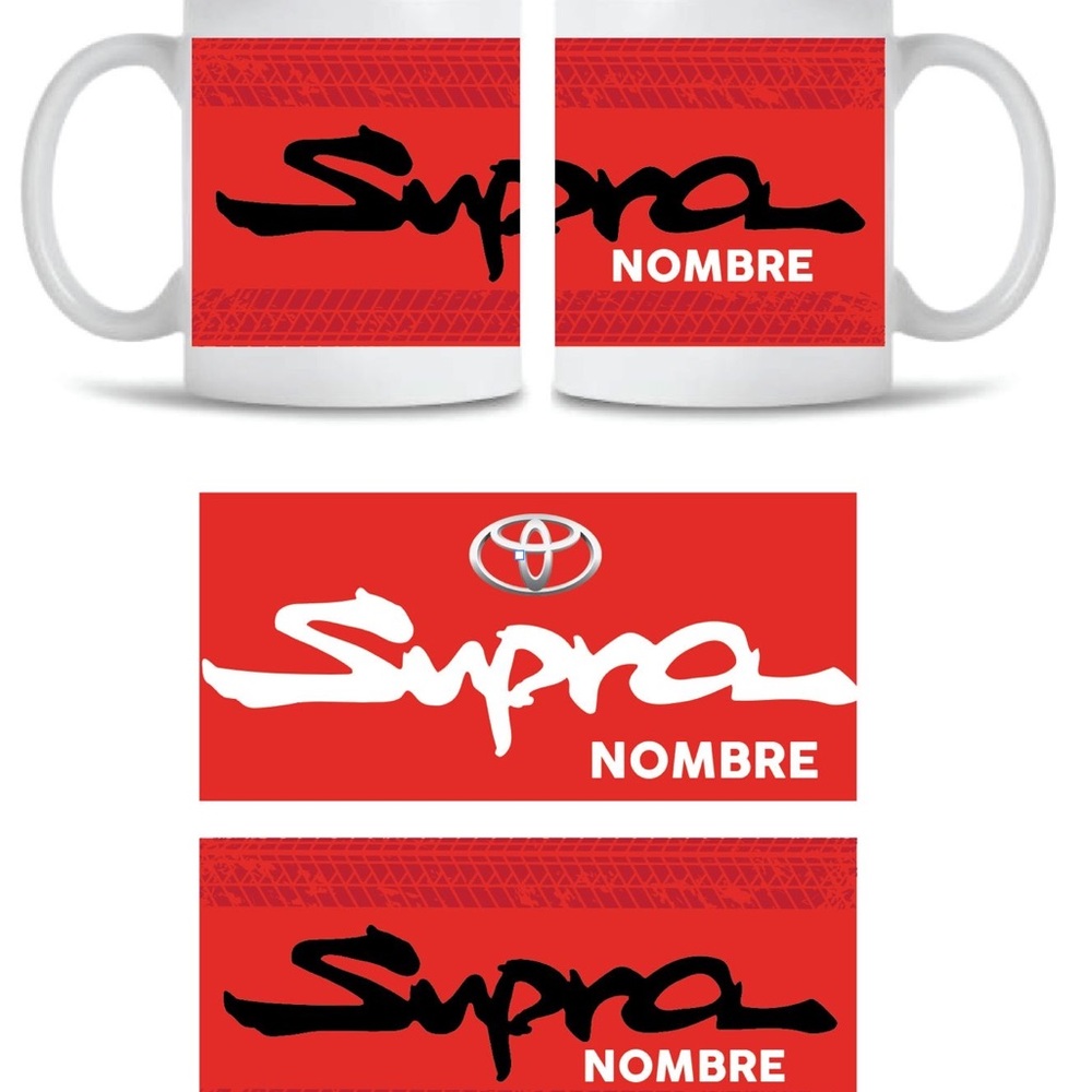 White Ceramic Mugs for Car-Themed Parties - Picture 3 of 10